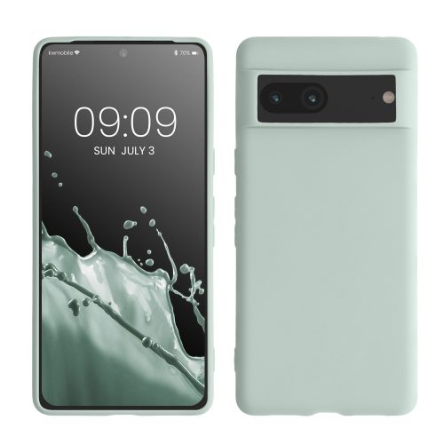 Θήκη kwmobile για Google Pixel 7, Silicone, Green, 59399.200