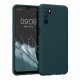 Θήκη Kwmobile για OPPO A16/A16s, Silicone, Green, 57572.57