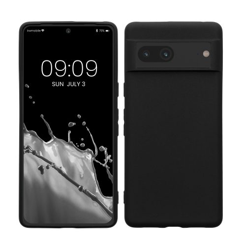 Θήκη kwmobile για Google Pixel 7, Silicone, Black, 59399.01