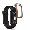 Σετ 2 θηκών Kwmobile για Fitbit Inspire 3/Inspire 2/Ace 3, Silicone, Black/Gold, 53870.02