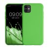 Θήκη kwmobile για Apple iPhone 11, Silicone, Green, 50791.44