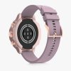 Σετ 2 Θήκες για Γυναικείο Smartwatch Fossil Gen 6, Kwmobile, Λευκό/Ροζ, Σιλικόνη, 59439.01