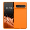 Θήκη kwmobile για Google Pixel 7, Silicone, Orange, 59451.150