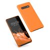 Θήκη kwmobile για Samsung Galaxy S10 Plus, Silicone, Orange, 49028.150