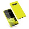 Θήκη kwmobile για Samsung Galaxy S10, Silicon, Yellow, 47732.149