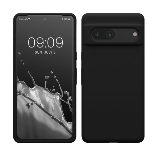 Θήκη kwmobile για Google Pixel 7, Silicone, Black, 59451.01