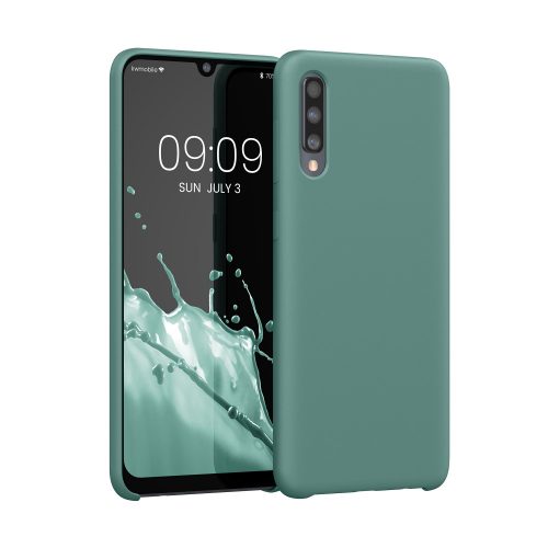 Κάλυμμα kwmobile για Samsung Galaxy A50, Silicone, Green, 48715.207