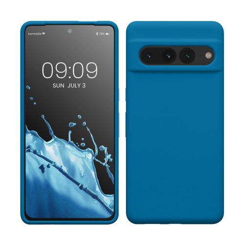 Θήκη kwmobile για Google Pixel 7 Pro, Silicone, Blue, 59452.224