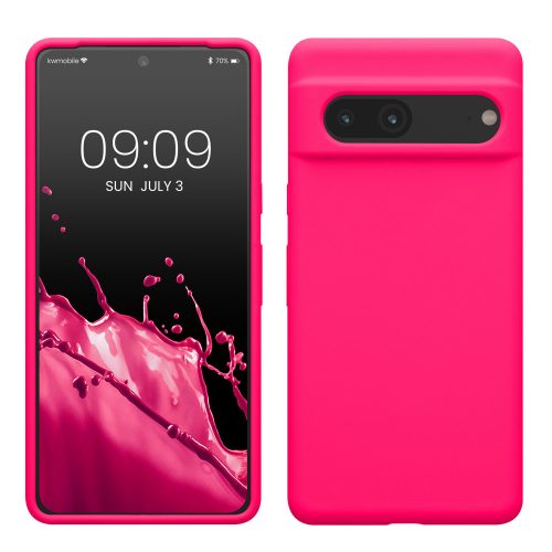 θήκη kwmobile για Google Pixel 7, Silicon, Pink, 59451.77