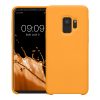 Θήκη kwmobile για Samsung Galaxy S9, Silicone, Orange, 44182.150