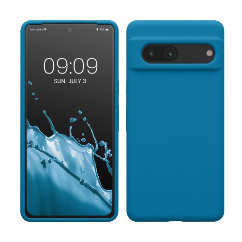 Θήκη kwmobile για Google Pixel 7, Silicone, Blue, 59451.224