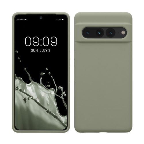 Θήκη kwmobile για Google Pixel 7 Pro, Silicone, Green, 59452.172