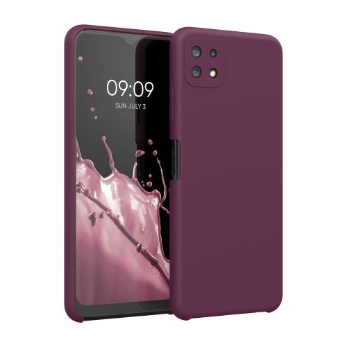 Θήκη Kwmobile για Samsung Galaxy A22 5G, Silicon, Purple, 55489.187