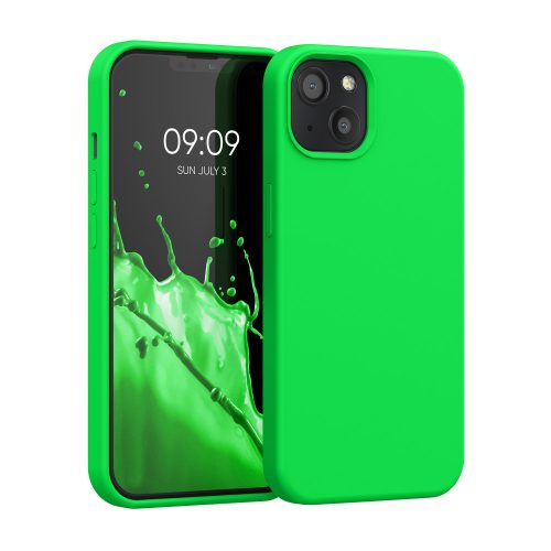 Θήκη Kwmobile για Apple iPhone 13, Silicone, Green, 55878.44