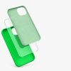 Θήκη Kwmobile για Apple iPhone 13, Silicone, Green, 55878.44