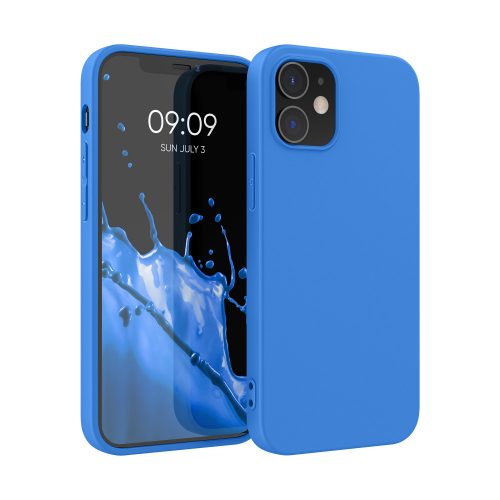 Θήκη Kwmobile για Apple iPhone 12/iPhone 12 Pro, Silicone, Blue, 53938.189