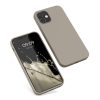 Θήκη Kwmobile για Apple iPhone 12/iPhone 12 Pro, Silicone, Grey, 53938.16