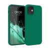 Θήκη Kwmobile για Apple iPhone 12/iPhone 12 Pro, Silicone, Green, 53938.142