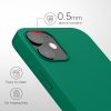 Θήκη Kwmobile για Apple iPhone 12/iPhone 12 Pro, Silicone, Green, 53938.142