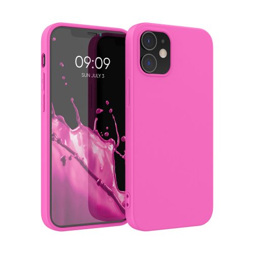 Θήκη Kwmobile για Apple iPhone 12/iPhone 12 Pro, Silicone, Pink, 53938.135