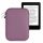 Universal κάλυμμα για 6 ιντσών eBook Reader, Kwmobile, Purple, Textile, 50334.108