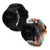 Σετ 2 ιμάντων για Xiaomi Mi Watch Color Sport/Watch S1 Active, Kwmobile, Multicolor, Nylon, 59518.02