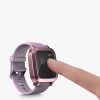 Σετ 2 θηκών για Garmin Venu Sq/Venu Sq Music, Kwmobile, Pink/Pink, Silicone, 57775.06