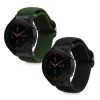 Σετ 2 ιμάντων για Xiaomi Mi Watch Color Sport/Watch S1 Active, Kwmobile, Black/Green, Nylon, 59518.01