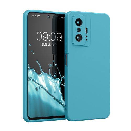 Θήκη Kwmobile για Xiaomi 11T/11T Pro, Silicone, Blue, 56573.223