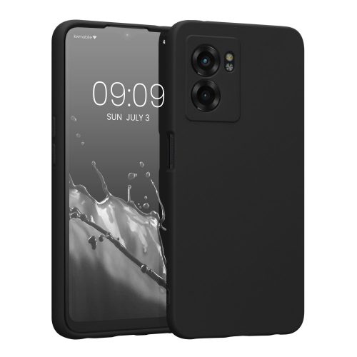 Θήκη kwmobile για Realme Narzo 50 5G, Silicone, Black, 59618.47