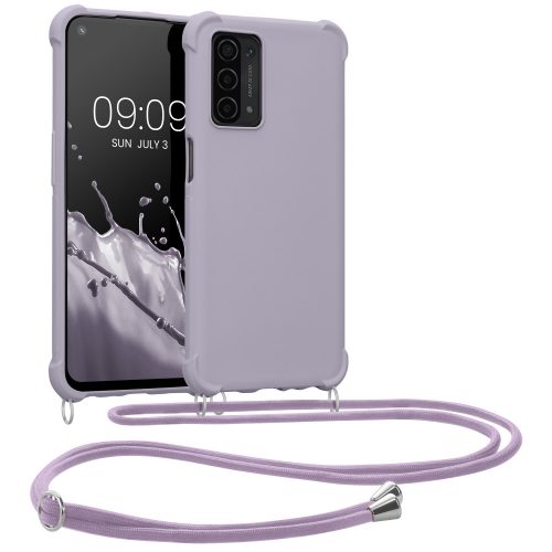 Προφυλακτήρας kwmobile για OPPO A74 5G/A54 5G, Silicon, Purple, 58012.192