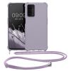 Προφυλακτήρας kwmobile για OPPO A74 5G/A54 5G, Silicon, Purple, 58012.192