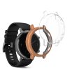 Σετ 2 Θήκες Kwmobile για Huawei Watch GT2 (42mm), Σιλικόνη, Διαφανές/Ροζ, 52276.04