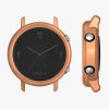 Σετ 2 Θήκες Kwmobile για Huawei Watch GT2 (42mm), Σιλικόνη, Διαφανές/Ροζ, 52276.04