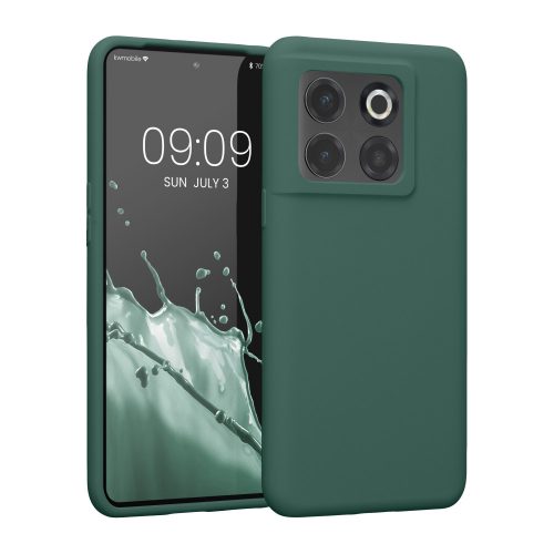 Θήκη kwmobile για OnePlus 10T, Silicone, Green, 59638.166