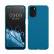 Θήκη kwmobile για Motorola Moto E32/Moto E32s, Silicone, Blue, 58664.224