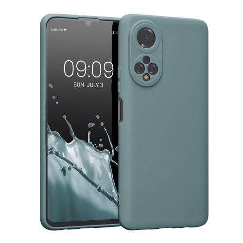 Θήκη kwmobile για Honor X7, Silicone, Green, 58420.207