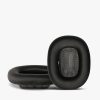 Σετ 2 kwmobile Earpads για Apple Airpods Max, Οικολογικό δέρμα, Μαύρο, 55895.01