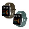 Σετ ιμάντων 2 kwmobile για Xiaomi Redmi Watch 2 Lite, Silicon, Brown/Green, 56911.08