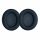 Σετ 2 kwmobile Earpads για Anker Soundcore Life Q35/Soundcore Life Q30, Οικολογικό δέρμα, Μπλε, 57542.17