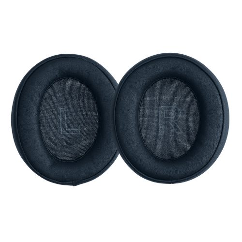 Σετ 2 kwmobile Earpads για Anker Soundcore Life Q35/Soundcore Life Q30, Οικολογικό δέρμα, Μπλε, 57542.17