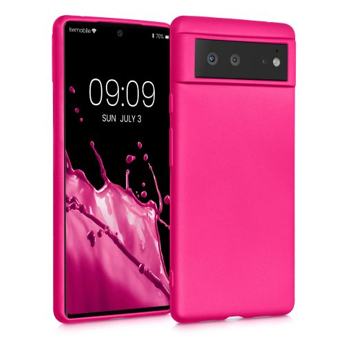 Θήκη kwmobile για Google Pixel 6, Silicone, Pink, 55783.65