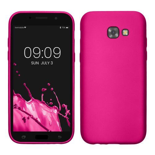 Θήκη kwmobile για Samsung Galaxy A5 (2017), Silicone, Pink, 57526.65