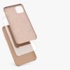 Θήκη kwmobile για Apple iPhone 11, Silicone, Brown, 49724.246