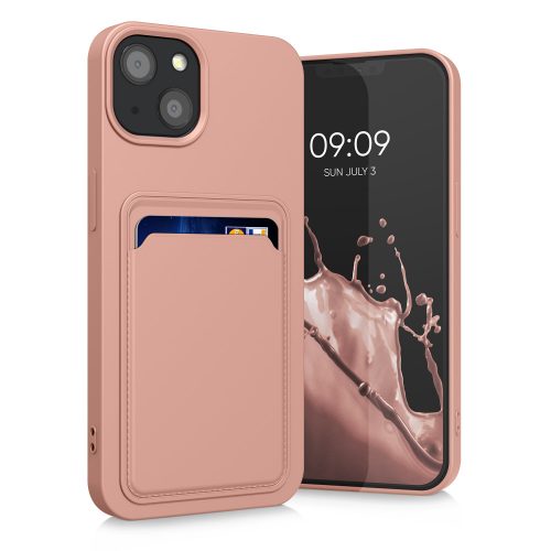 Θήκη kwmobile για Apple iPhone 13, Silicone, Pink, 55955.199