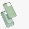 Θήκη kwmobile για Apple iPhone 13, Silicone, Green, 55878.243