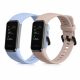 Σετ 2 ιμάντες kwmobile για Huawei Band 4, Silicone, Pink/Blue, 59802.03