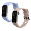 Σετ 2 ιμάντες kwmobile για Huawei Band 4, Silicone, Pink/Blue, 59802.03