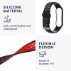 Σετ 2 ιμάντες kwmobile για Xiaomi Mi Smart Band 6/Mi Band 6/Band 5, Silicone, Grey/Red, 59792.01