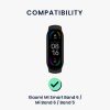 Σετ 2 ιμάντες kwmobile για Xiaomi Mi Smart Band 6/Mi Band 6/Band 5, Silicone, Grey/Red, 59792.01